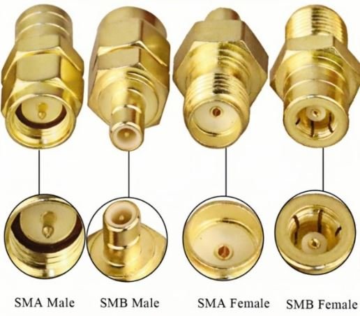 Subminiature RF Connector have different version A, B and C known as SMA, SMB and SMC